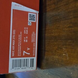 Nike Air Max 270 GS Red Box